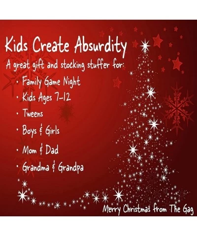 Kids Create Absurdity-Fun Card Game for Kids-Family Game Night with Expansion Pack 1 Award Winning $24.85 Card Games