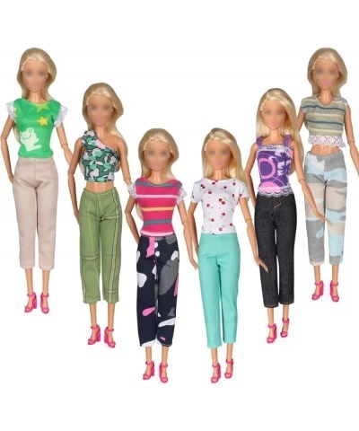 8 Items Doll Clothes 5 Sets Doll T-shirt Outfits and 3 Sets Swimsuits Summer Bikini Bathing Suits for 11.5" Girl dolls $19.30...