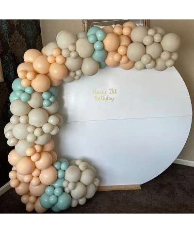 White Sand Balloons Party Balloons 10 Inches 50 PCS Nude White Party Balloons White Cream Latex Balloons Birthday Balloons Fo...