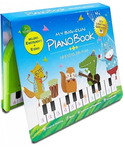 Kids Toys Piano Book - 20 Keys Kids Keyboard Piano Educational Music Toys Children Gifts & Toddler Toys for 3 4 5 6 Year Old ...