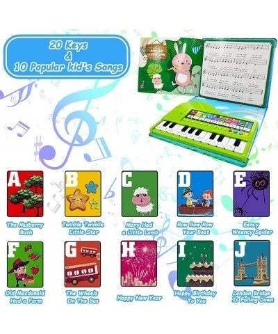 Kids Toys Piano Book - 20 Keys Kids Keyboard Piano Educational Music Toys Children Gifts & Toddler Toys for 3 4 5 6 Year Old ...