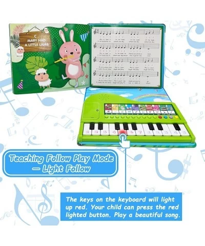 Kids Toys Piano Book - 20 Keys Kids Keyboard Piano Educational Music Toys Children Gifts & Toddler Toys for 3 4 5 6 Year Old ...