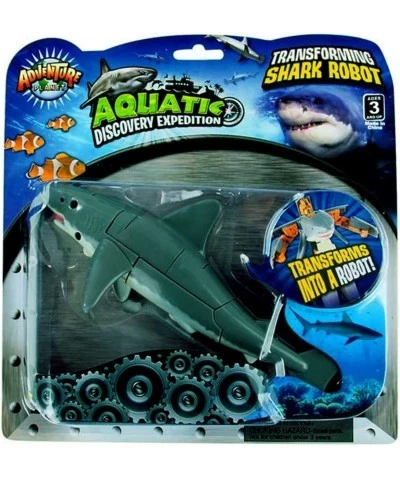 Transforming Great White Shark to Robot Toy ~ 5" Action Figure ~ Great Gift for boys and girls! $21.89 Action Figures