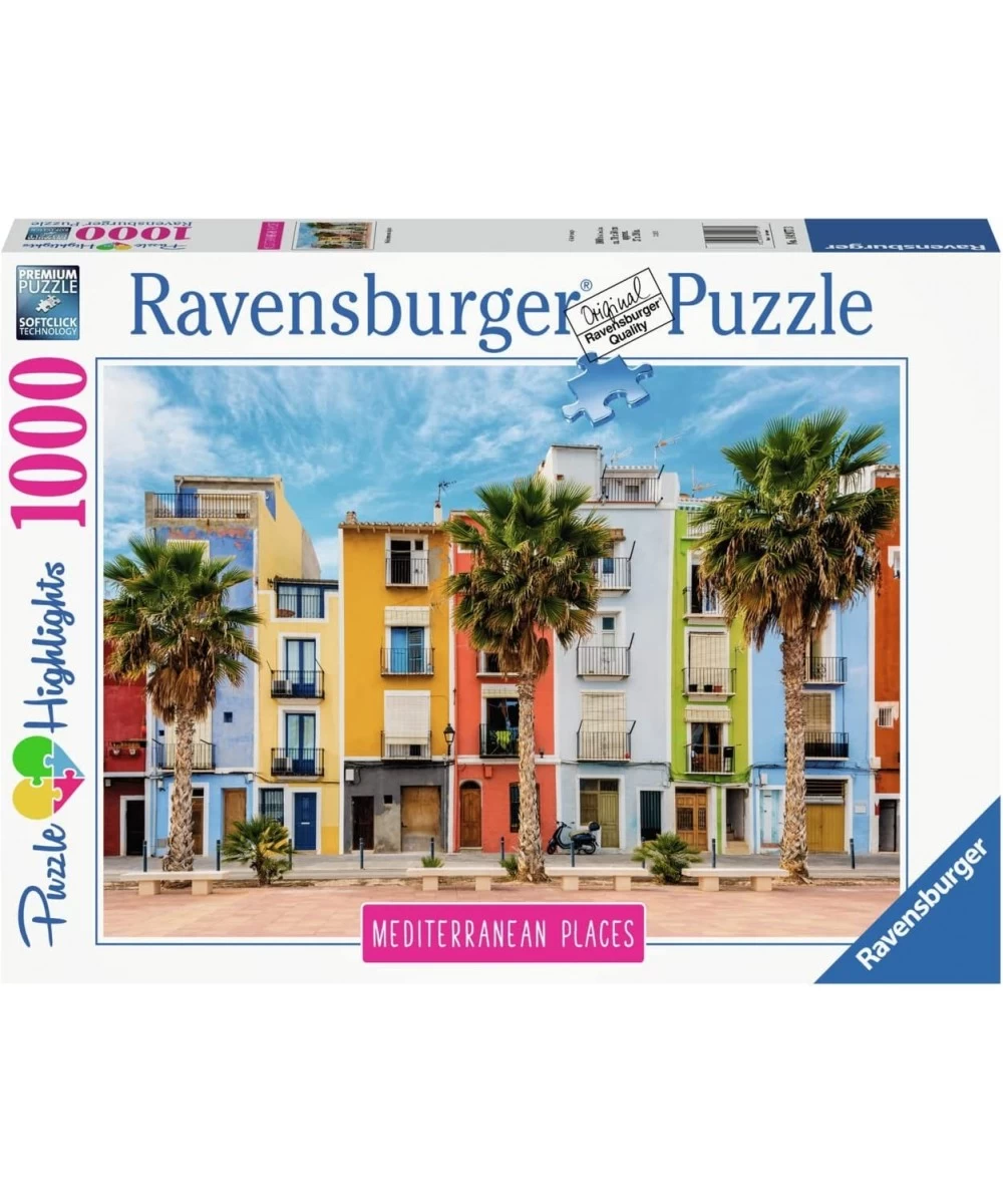 14977 Mediterranean Collection Villajoyosa Alicante Spain 1000pc Jigsaw Puzzle for Adults & for Kids Age 12 and Up $56.55 Jig...