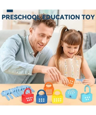 Montessori Toys for 3 Year Old Preschool Activities Toys Games for Toddler Lock & Key Counting Toys for Toddlers Math Manipul...