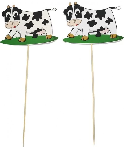 Cow Centerpieces Sticks Cow Theme Party Table Topper Cow Print Farm Animal Barn Party Supplies $16.45 Kids' Party Centerpieces