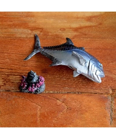 AF-211 Aquafish Mini Model Giant Trevally GT / Ulua (Palm-Sized Figure) $19.12 Kids' Play Animal Figures