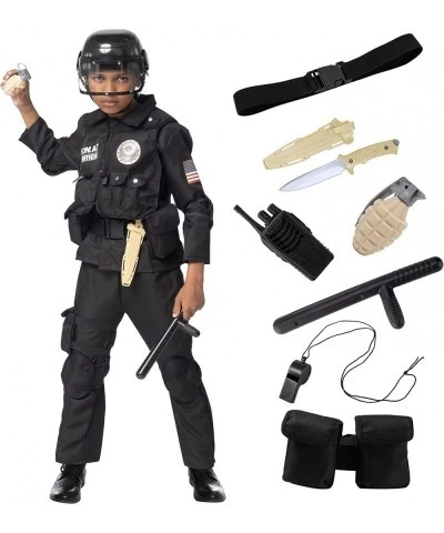 SWAT Officer Costume for Kids Halloween Party Trick-or-Treat Costume Themed Parties $56.72 Kids' Costumes