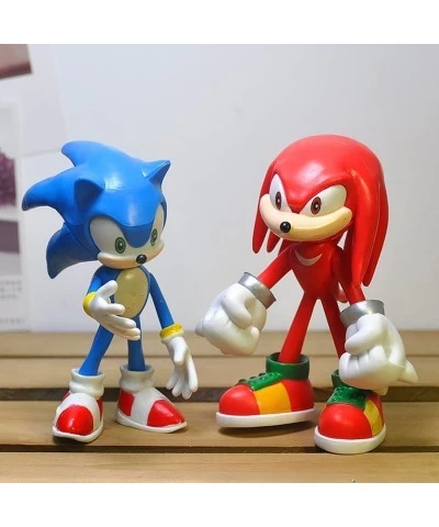 Sonic Action Figures 4.8'' tall Sonic The Hedgehog with Movable Joint Playsets Toys Cake Toppers Decorations or toys for kids...