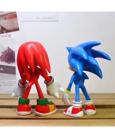 Sonic Action Figures 4.8'' tall Sonic The Hedgehog with Movable Joint Playsets Toys Cake Toppers Decorations or toys for kids...