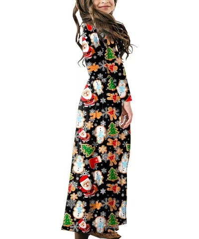 Girls Floor Length Maxi Dress with Pockets 5-14 Years $33.23 Kids' Costumes