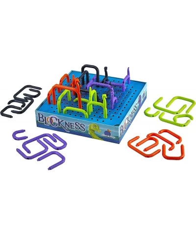 BlockNess Board Game - Family or Adult Strategy Game for 2 to 4 Players. Recommended for Ages 8 & Up $39.06 Board Games