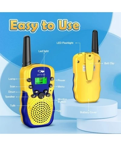 Birthday Gifts for Kids Girls 3-12 Long Range Walkie Talkies for Kids Gifts for 3-12 Year Old Boys Toys for Boys Girls Age 3-...