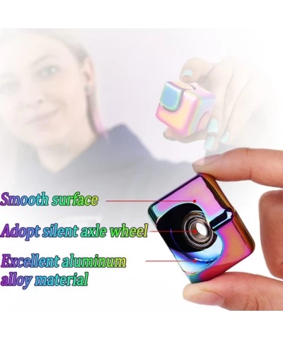 Fidget Cube Spinner Fidget Toys Desktop Stress Relieve Toys for Kids Adults (Rainbow) $21.38 Fidget Toys