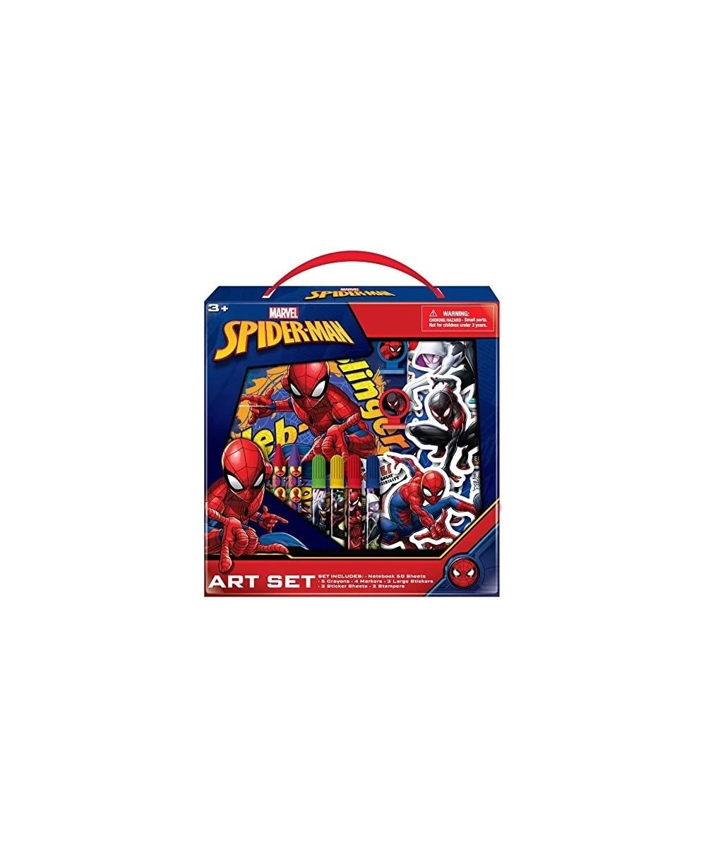 Marvel Avengers Spiderman Kids Coloring Art Set with Stickers and Stampers $23.64 Kids' Drawing & Painting Supplies