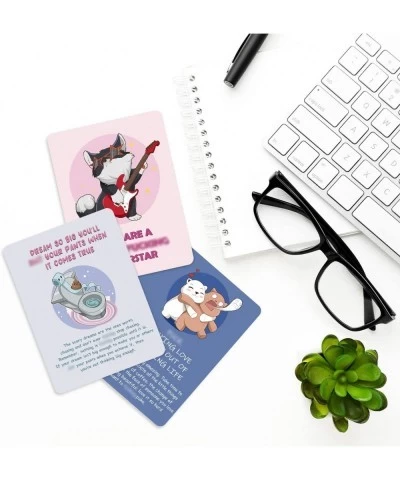 Affirmies Profanity Affirmation Cards Deck - Treat Your Fine A** Self - 50 Positive Affirmations for People Who Like to Say F...