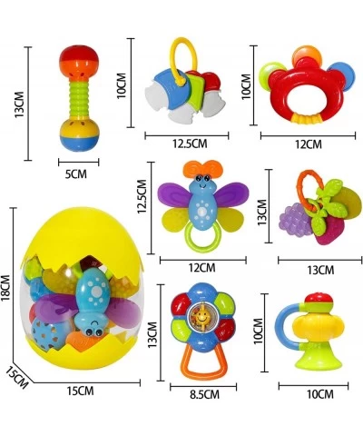 Baby Rattle Toys for Infant - Baby Toys Rattles and Teethers for Girls Boys 0-3-6-9-12 Months - Baby Rattle Set 13pcs - Newbo...