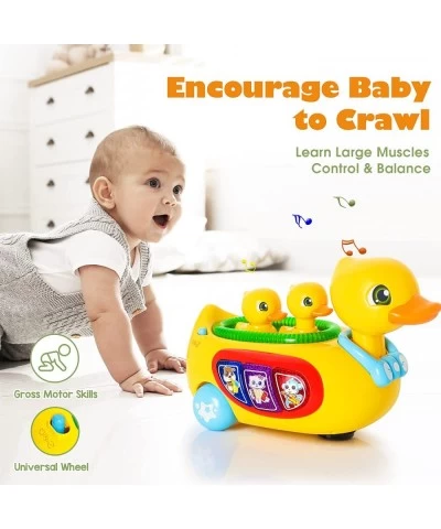 Baby Toys Musical Duck Crawling Baby Toys for 12-18 Months Early Learning Educational Toy with Light & Sound Birthday Toy for...