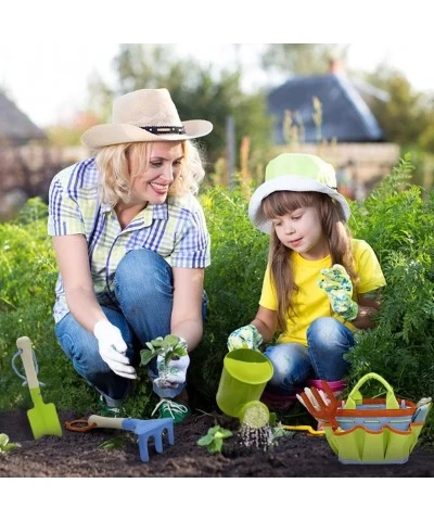 Kids Gardening Tool Set 7pcs Garden Tools for Kids Shovels Watering Can Gloves Outdoor Beach Toys for Boys and Girls $32.75 T...