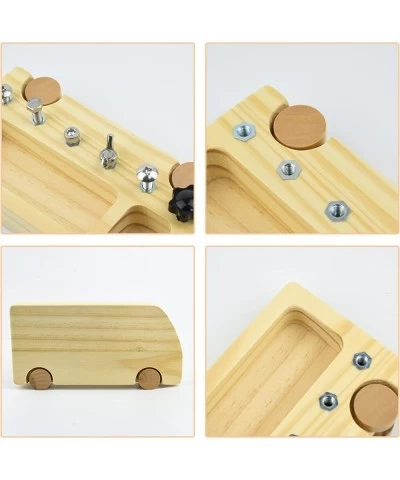 Montessori Screw Driver Board for Kids Basic Skills Montessori Materials Basic Skills Educational Learning Toys Wooden Sensor...