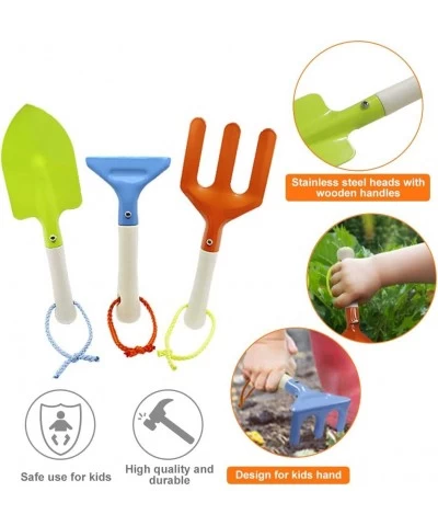 Kids Gardening Tool Set 7pcs Garden Tools for Kids Shovels Watering Can Gloves Outdoor Beach Toys for Boys and Girls $32.75 T...