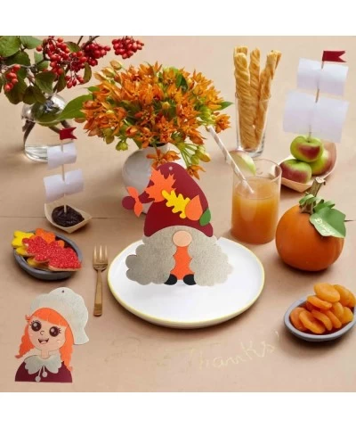 Fall Thanksgiving Felt Craft Kit - DIY Turkey Owl Pumpkin –Give Thanks Harvest Party Favors Supplies $17.73 Kids' Drawing & W...