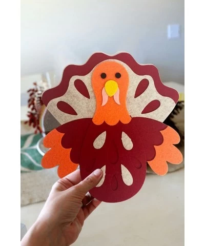 Fall Thanksgiving Felt Craft Kit - DIY Turkey Owl Pumpkin –Give Thanks Harvest Party Favors Supplies $17.73 Kids' Drawing & W...