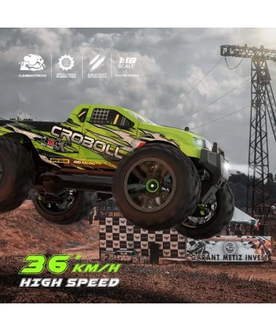 1:18 Remote Control car for Kids Adults 36 KPH High Speed Monster Trucks 4x4 Off-Road Hobby Fast RC Car 2.4GHz 4WD All Terrai...