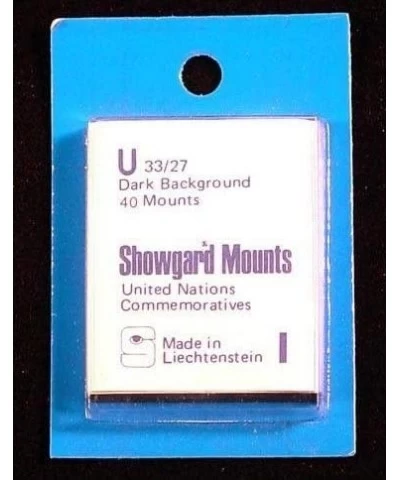 Pre-Cut Black Stamp Mounts Size U33/27 $12.46 Collectibles Display & Storage