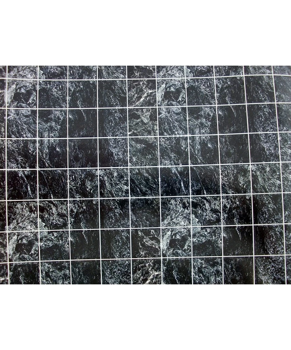 Dollhouse Miniature No WAX Black Marble Flooring Mh5956 $29.40 Dollhouse Accessories