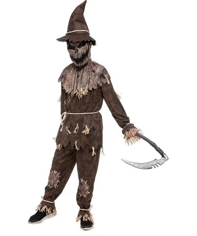 Halloween Boys Wicked Scarecrow Costume Kids Scary Scarecrow Dress-up for Toddlers Role-Playing $58.89 Kids' Costumes