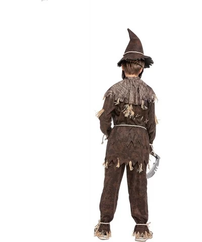 Halloween Boys Wicked Scarecrow Costume Kids Scary Scarecrow Dress-up for Toddlers Role-Playing $58.89 Kids' Costumes