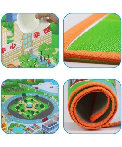 City Map Carpet for Toy Cars and Trucks Crawling Game Mat Pad for Kids Children Gift Toys $18.05 Puzzle Play Mats