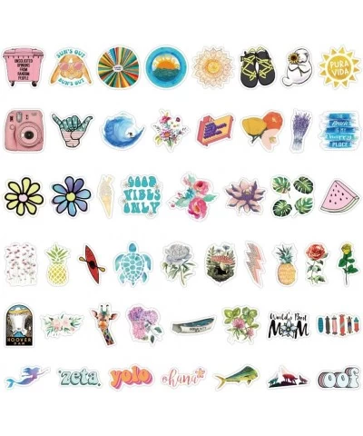 200pcs Cute Vinyl Waterproof Aesthetic Stickers for Hydro Flask Water Bottles Guitar Skateboard Computer Notebook Stickers fo...