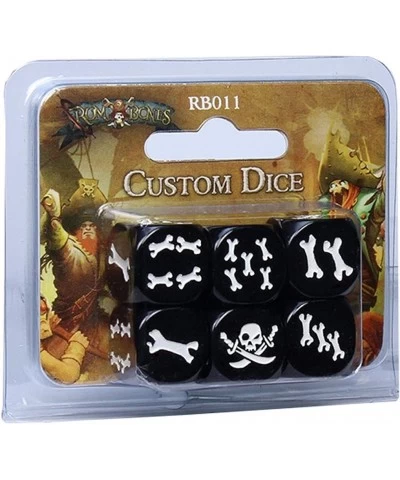 Rum and Bones: Black Custom Dice $18.35 Game Accessories