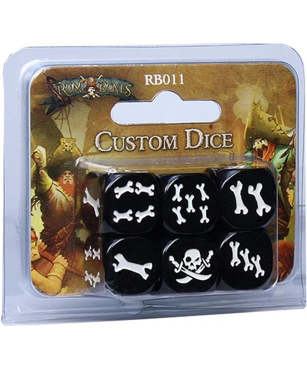 Rum and Bones: Black Custom Dice $18.35 Game Accessories