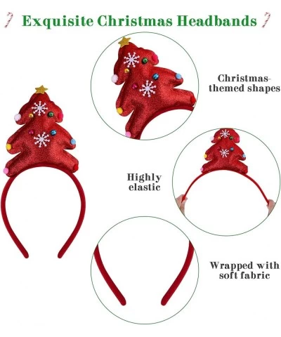 9 Pack Christmas Headbands 9 Assorted Styles Adorable Xmas Headwear for Christmas Costume Accessories Party Favors $29.36 Kid...