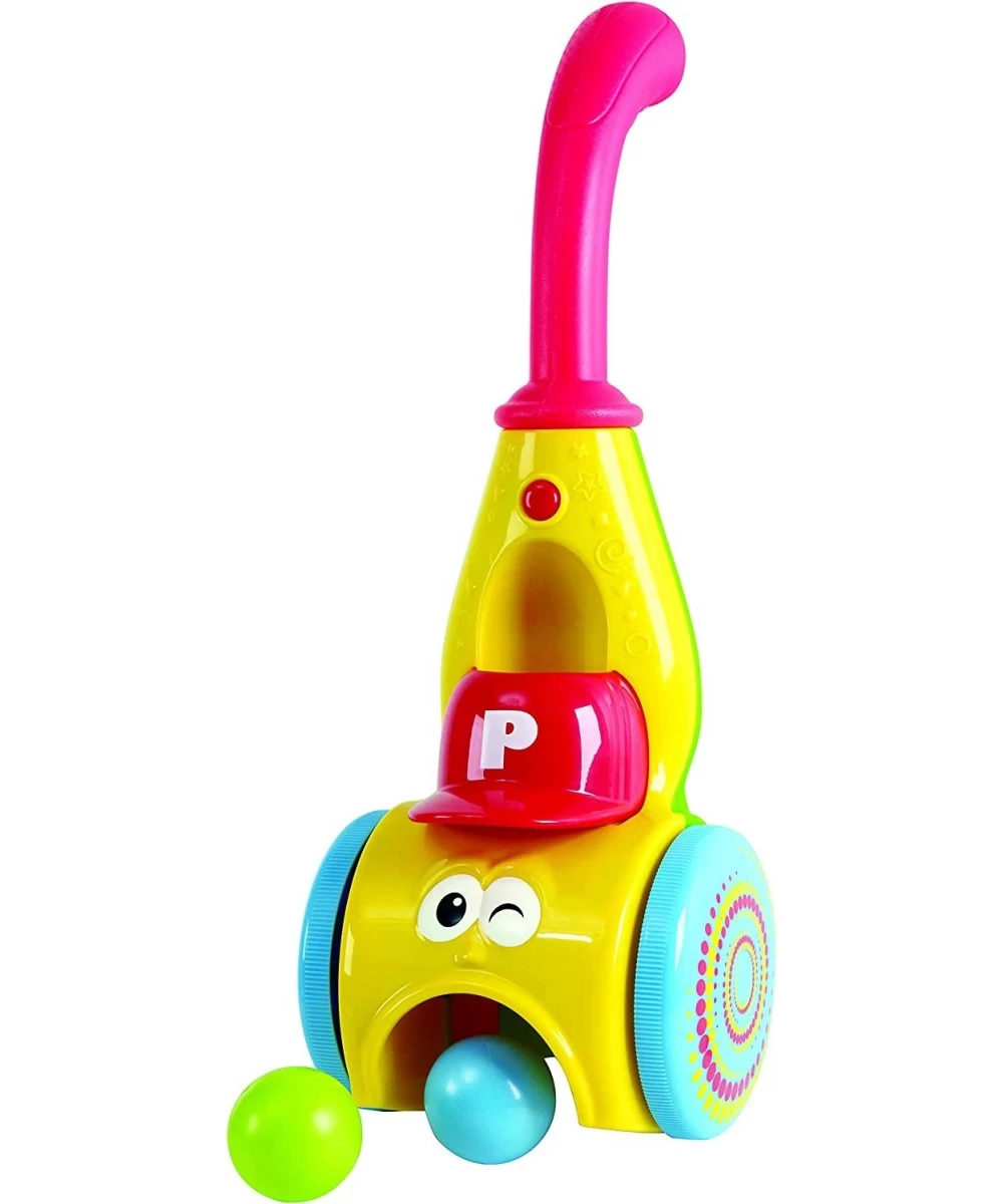 Baby Push Walker & Whirl Scoop A Ball Launcher Walker Toddler Music Walking Push Toy Early Education Toy for 12 Months+ Old 2...