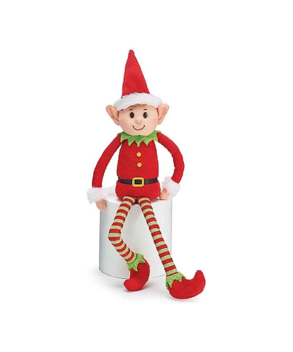 Burton & Burton Plush Little Elf Soft Stuffed Santa Helper Christmas Gift $20.59 Plush Figure Toys