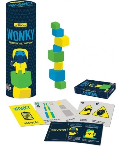 Wonky: The Unstable Adult Party Game Multicolor $66.32 Stacking Games