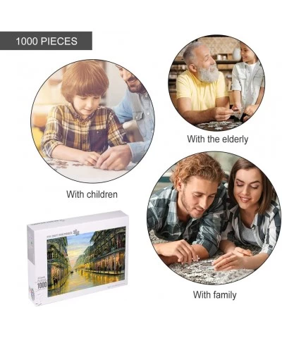 Jigsaw Puzzle 1000 Pieces - City of Romance - Wooden Jigsaw Puzzle for Adults Teens Puzzle Game Toy Gift 1000 Pieces $26.11 J...