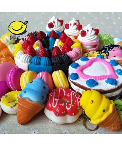 SQUISHIES Value Packs in Great Gift Worthy Packaging - Jumbo Slow Rising Kawaii Squishies Plus Mini Squishy Toy Keychains & B...