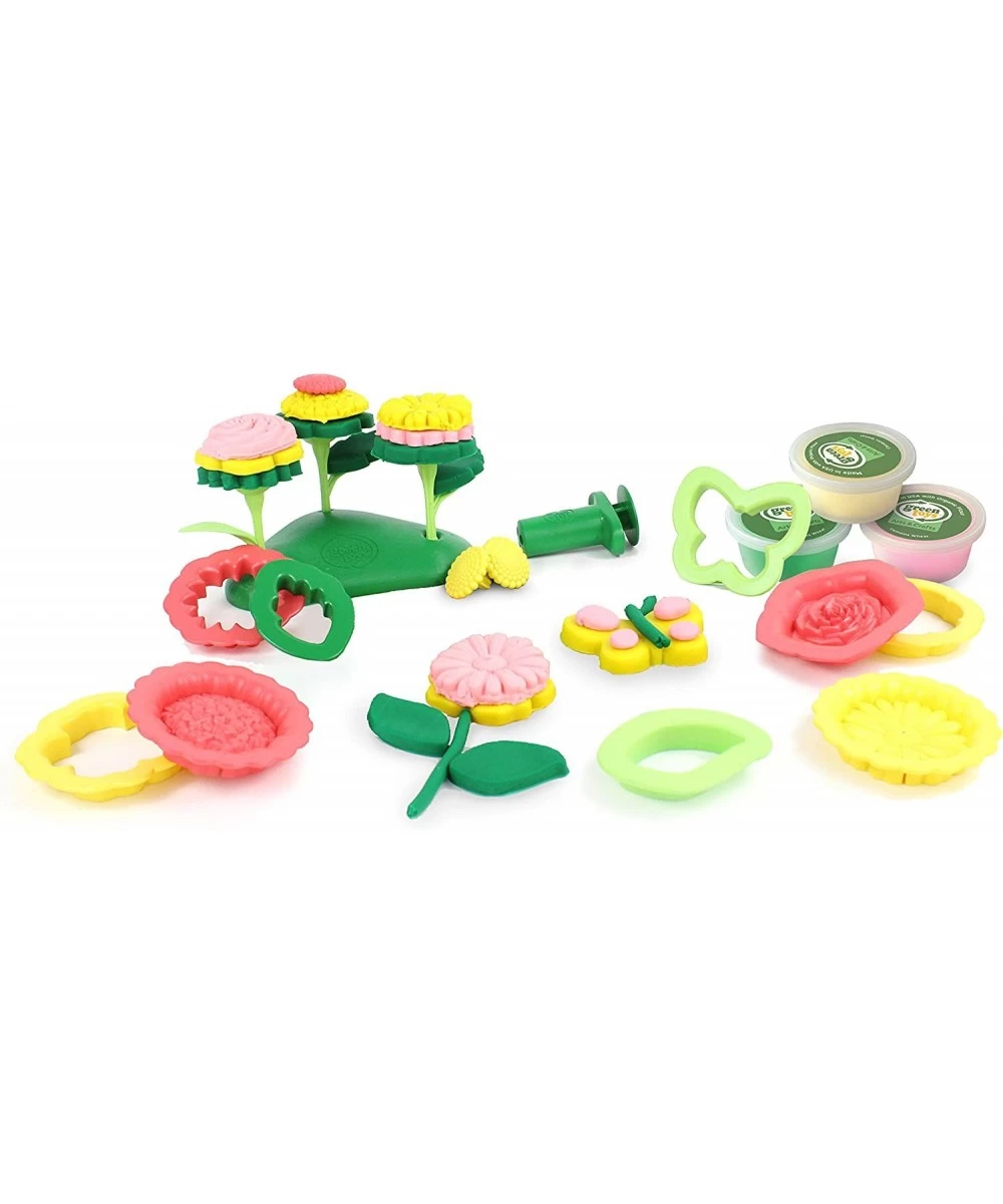 Flower Maker Dough Set-21 Piece Pretend Play Motor Skills Creative Arts &Crafts Activity Kids Toy Set No BPA phthalates Dishw...