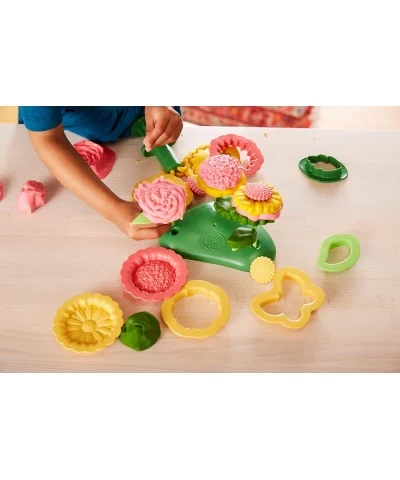 Flower Maker Dough Set-21 Piece Pretend Play Motor Skills Creative Arts &Crafts Activity Kids Toy Set No BPA phthalates Dishw...