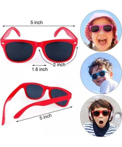 Valentines Day Gift for Kids Classroom- 48pcs Kids Sunglasses Bulk Kids Sunglasses Party Favor Valentines Day Goody Bag Stuff...