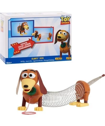 Just Play Disney•Pixar's Toy Story Slinky Dog Pull Toy Walking Spring Toy for Boys and Girls $40.62 Spring & Wind-Up Toys