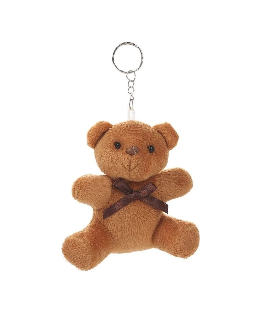 Mini Bear Plush Toy oy Tiny Kawaii Stuffed Teddy Bear Animals Pendant Soft Plush Keychain Fluffy Bear Toy Key Rings Decoratio...