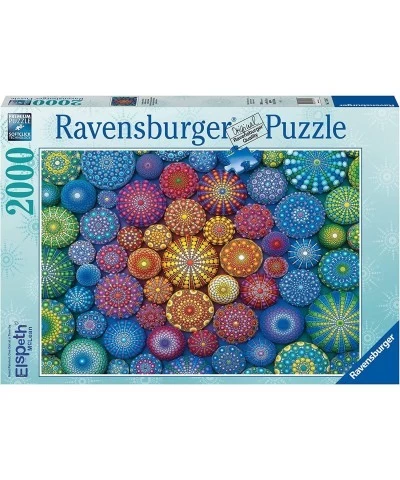 Radiating Rainbow Mandalas 2000 Piece Jigsaw Puzzle for Adults - 17134 - Every Piece is Unique Softclick Technology Means Pie...