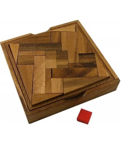 Impossible Square Wooden Puzzle Brain Teaser $50.80 3-D Puzzles