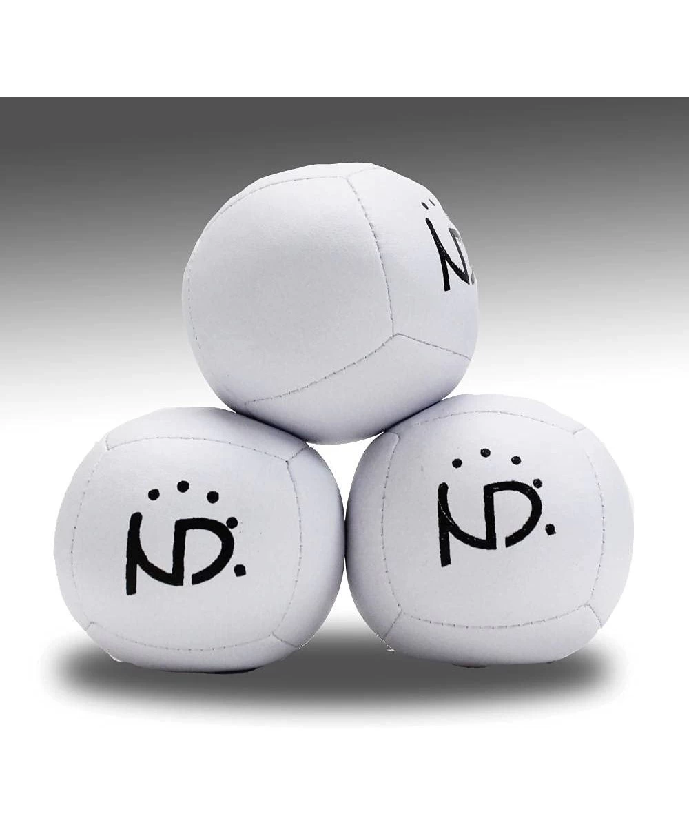 Niels Duinker Signature Juggling Ball Set- 160g Each - Set of 3 (White) $50.71 Juggling Sets